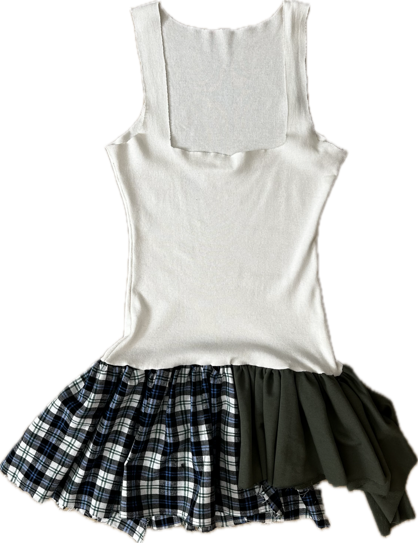 Illusion Drop Waist Dress