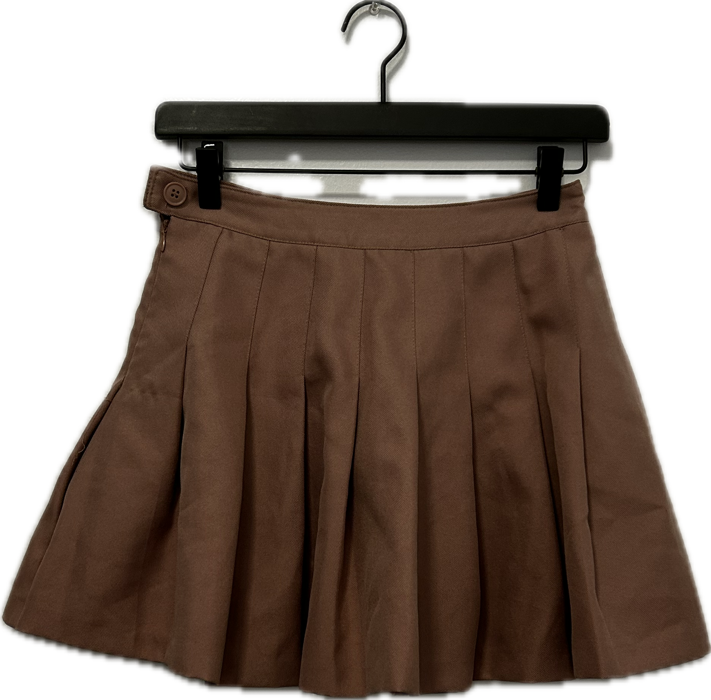 Minijupe plissée rose