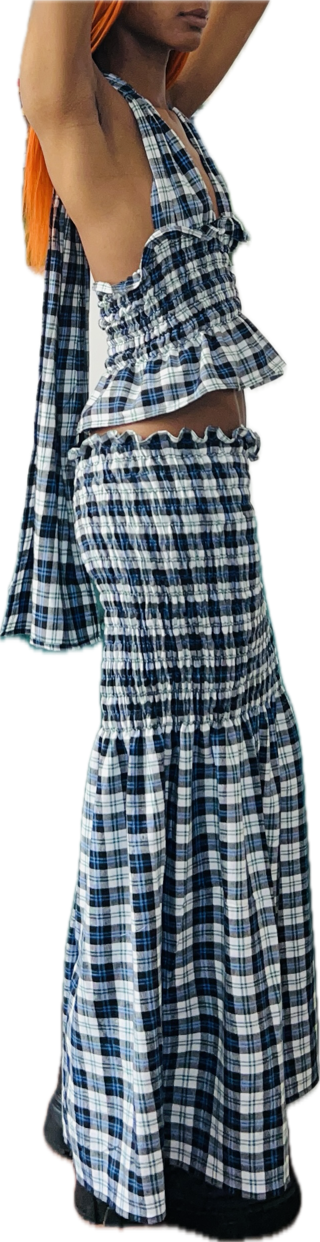 JUPE MAXI CHRYSANTHÈME